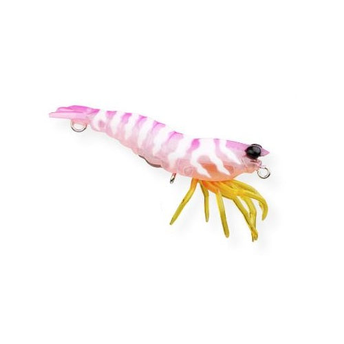 Pro Lure Hybrid Shrimp Pre-rigged 58mm 5.1g Soft Plastic Lure [cl:candy]