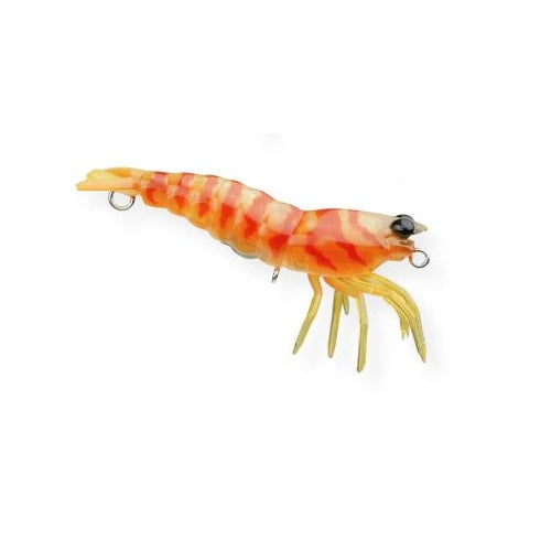 Pro Lure Hybrid Shrimp Pre-rigged 58mm 5.1g Soft Plastic Lure [cl:motor Oil]