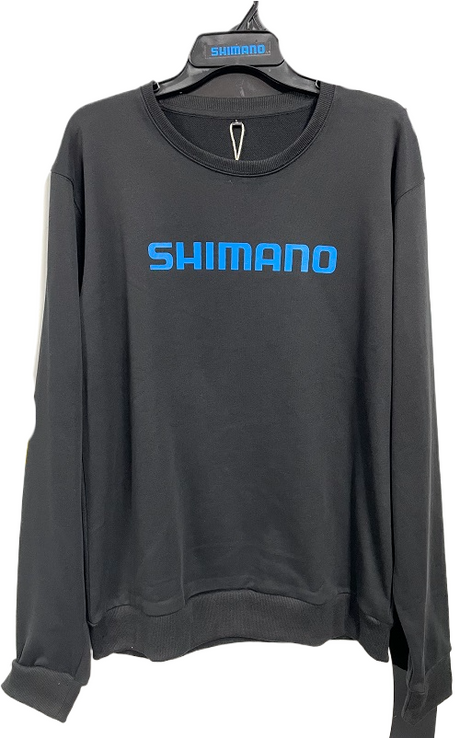 Shimano Logo Crew Neck Jersey Black [sz:m]