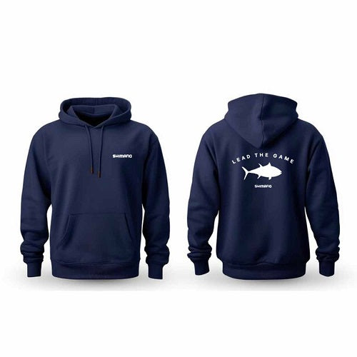 Shimano Hoodie Lead The Game Tuna Navy [sz:m]