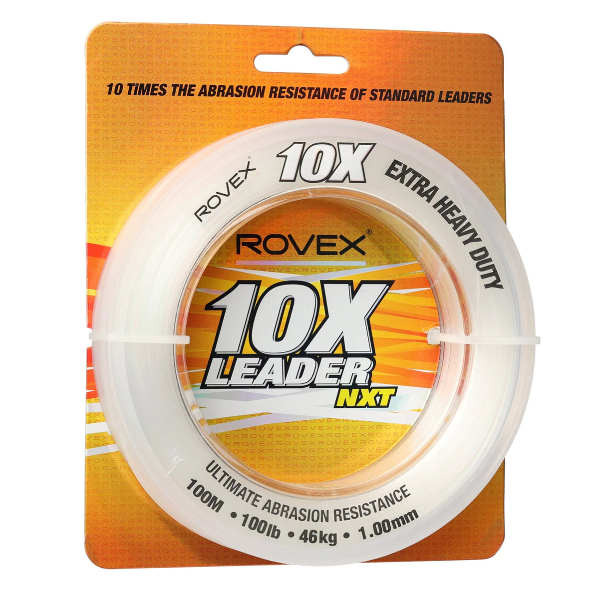 Rovex 10x Monofilament Fishing Leader 100m