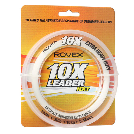 Rovex 10x Monofilament Fishing Leader 100m