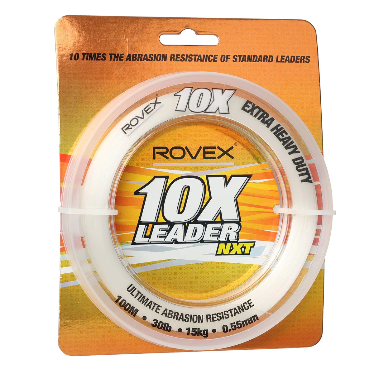 Rovex 10x Monofilament Fishing Leader 100m