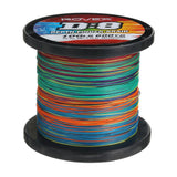 Rovex D8 Depth Finder Braided Fishing Line Multi Colour 600yds