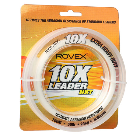 Rovex 10x Monofilament Fishing Leader 100m