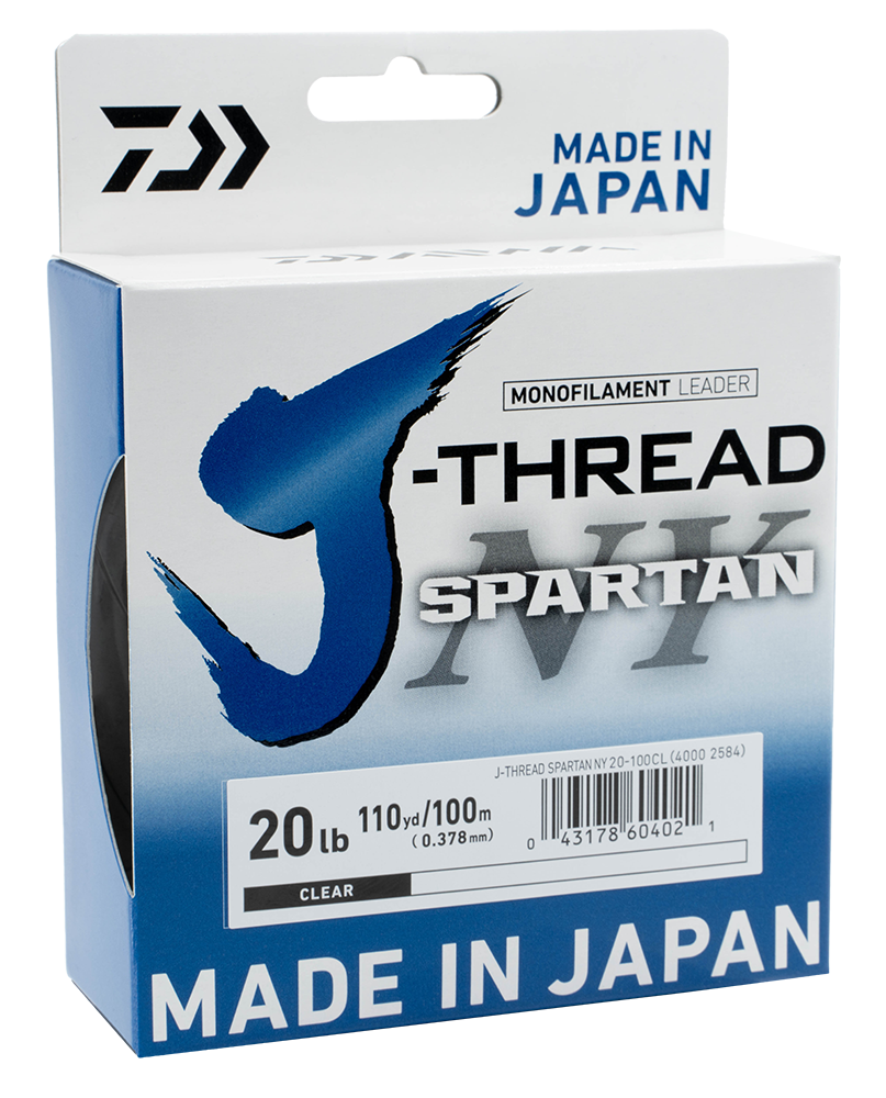 Daiwa J-thread Spartan Monofilament Fishing Leader &gt;