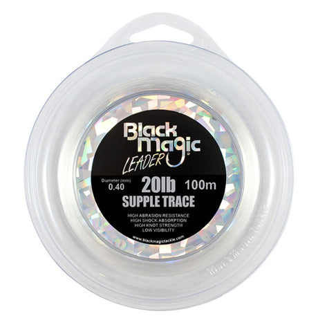 Black Magic Supple Trace Monofilament Fishing Leader