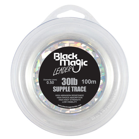 Black Magic Supple Trace Monofilament Fishing Leader