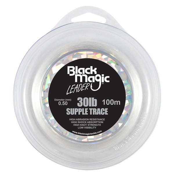 Black Magic Supple Trace Monofilament Fishing Leader