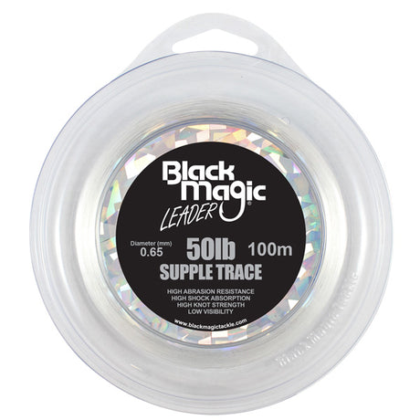 Black Magic Supple Trace Monofilament Fishing Leader