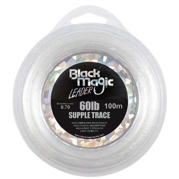 Black Magic Supple Trace Monofilament Fishing Leader