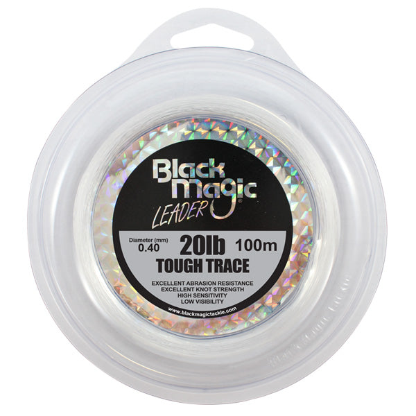 Black Magic Tough Trace Monofilament Fishing Leader