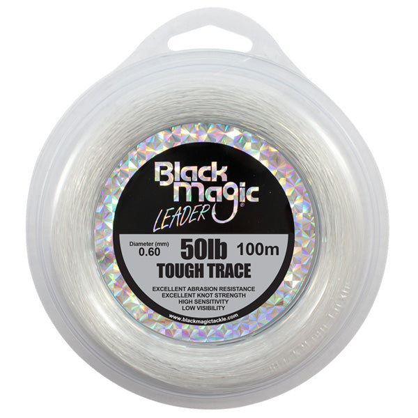 Black Magic Tough Trace Monofilament Fishing Leader